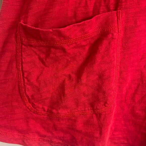 ✨Habitat Cotton Pebble Pocket Sz 2X Tunic In Cranberry✨ - Picture 8 of 11